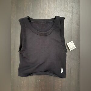 Elegant Black Sleeveless Tank Top